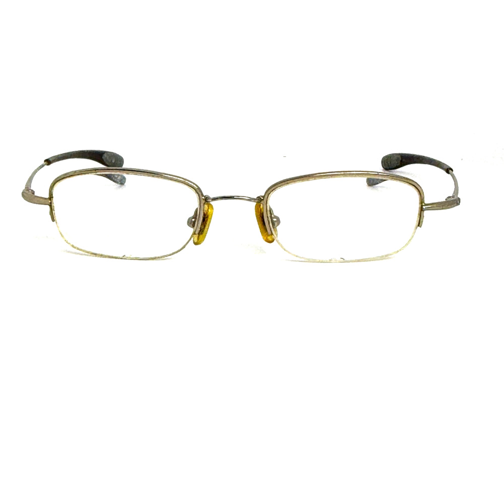 NIKE 4604 220 Kids‎ Gunmetal Brown Rectangle Eyeglasses Frame 45-19 135